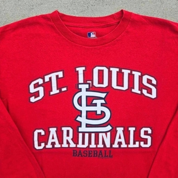 Other - St louis Cardinals Mens Size L Red Graphic Print Longsleeve t-shirt